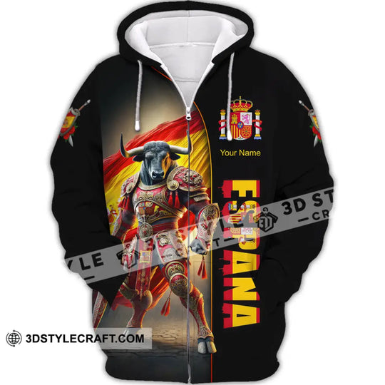 Unisex Shirt, Custom Name Spain Shirt, Spain Lover Polo Long Sleeve Shirt, Spain Gift style option 3