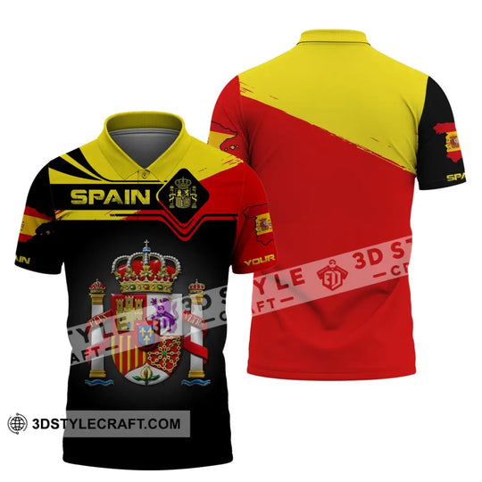 Unisex Shirt, Custom Name Spain T-Shirt, Spanish Shirt, Spain Pride, Spain Gift style option 4