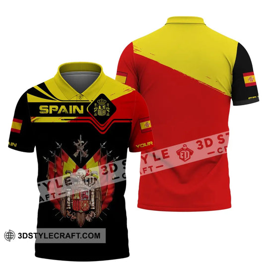 Unisex Shirt, Custom Name Spain T-Shirt, Spanish Shirt, Spain Pride, Spain Gift style option 4