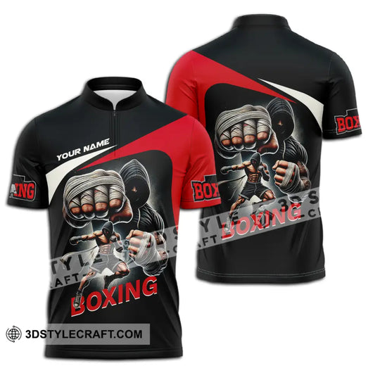 Unisex Shirt - Custom Name Sport Shirt, King Of Boxing style option 3