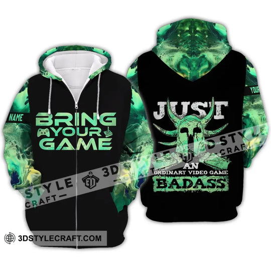 Unisex Shirt - Custom Name T-Shirt, Bring Your Game style option 4