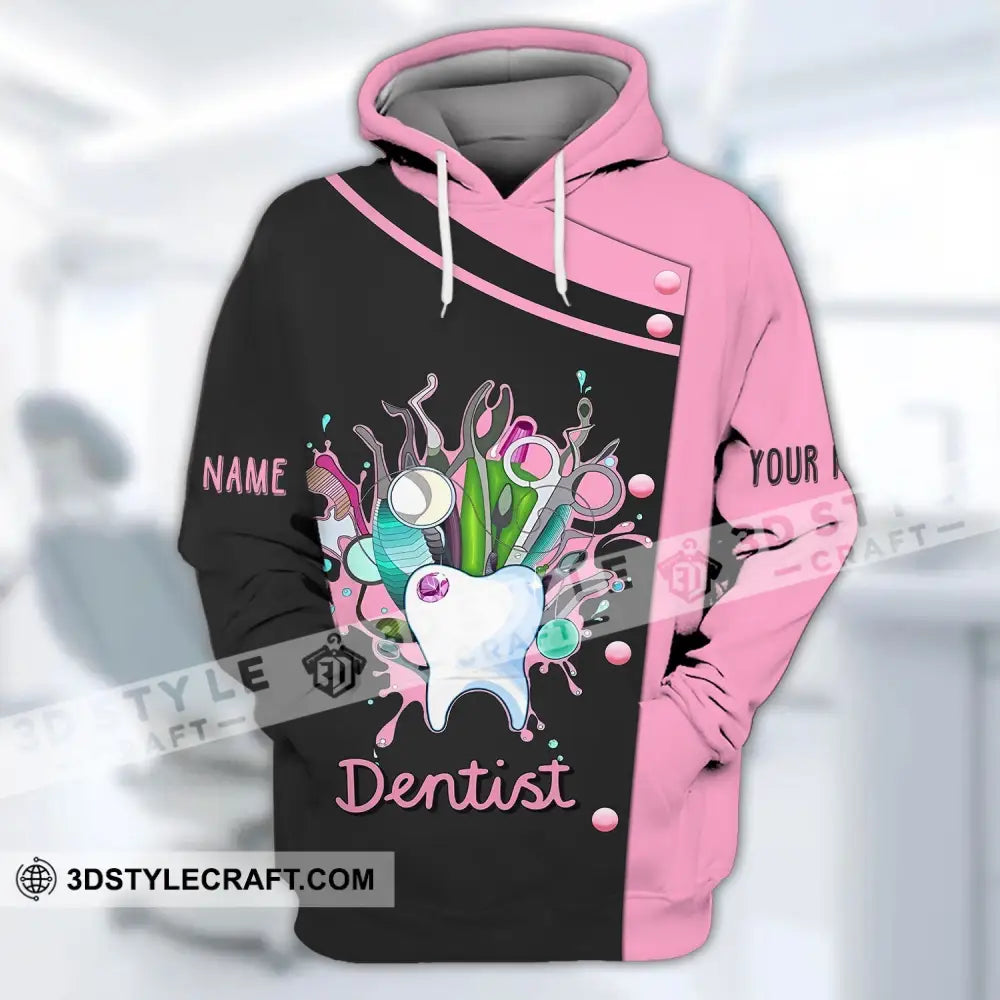 Unisex Shirt - Custom Name T-Shirt Dentist T-Shirt