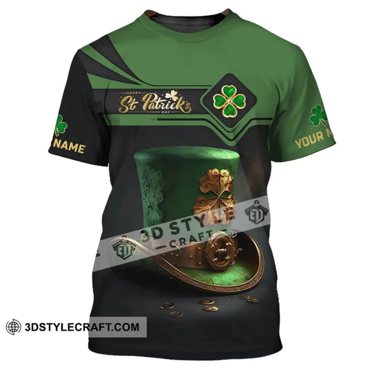 Unisex Shirt - Custom Name T-Shirt - Happy ST. Patrick's Day Clothing style option 2