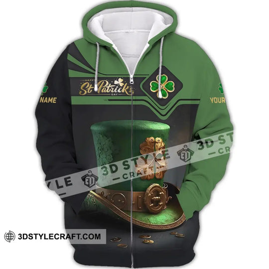 Unisex Shirt - Custom Name T-Shirt - Happy ST. Patrick's Day Clothing style option 4