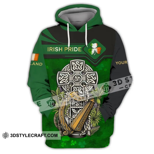 Unisex Shirt - Custom Name T-Shirt - Irish Pride Shirt - Happy Saint Patrick's Day style option 3