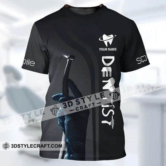 Unisex Shirt - Custom Name T-Shirt - Personalized Dentist Shirt - Gift For Dentists style option 2