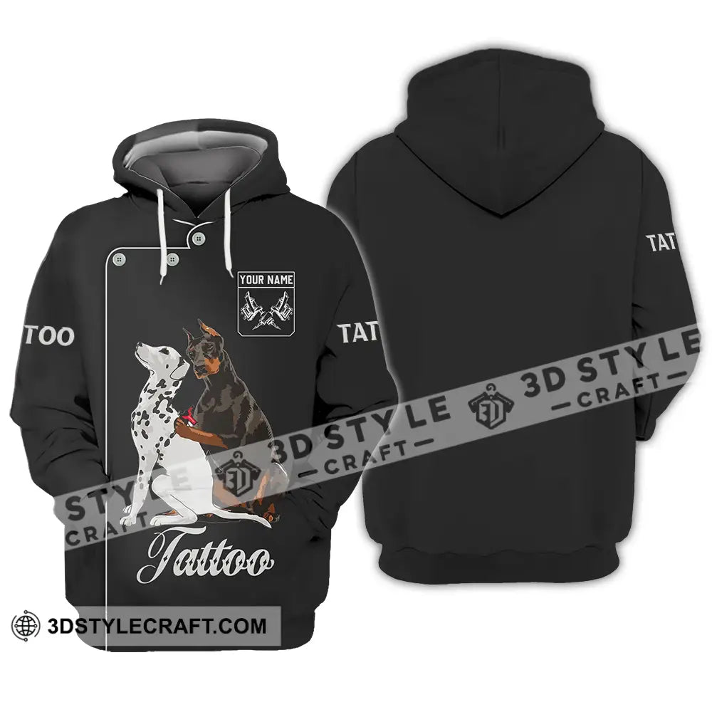 Unisex Shirt - Custom Name Tattoo Artist Hoodie / S T-Shirt