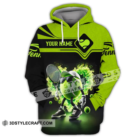 Unisex Shirt - Custom Name Shirt Tennis Ball style option 2