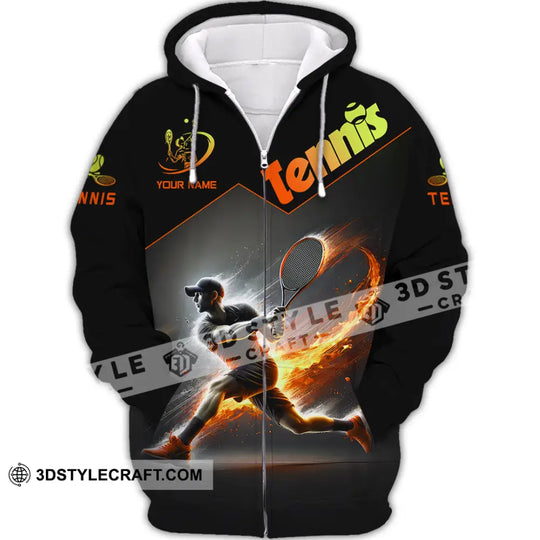 Unisex Shirt, Custom Name Tennis Shirt, Tennis Christmas Gift style option 3