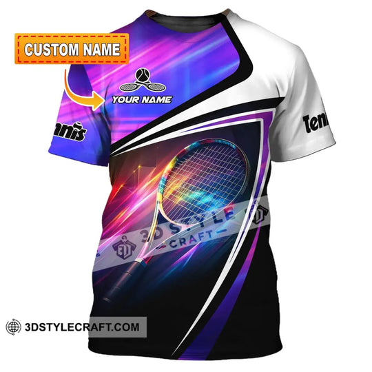 Unisex Shirt, Custom Name Tennis Shirt, Tennis Long Sleeve Hoodie Polo Shirt, Tennis Team Uniform style option 1