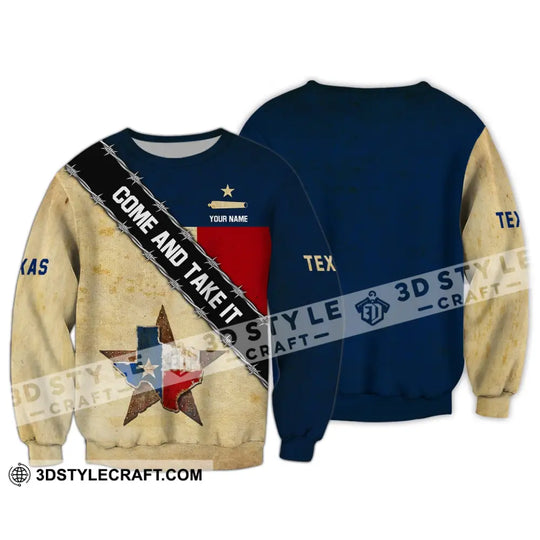 Unisex Shirt, Custom Name Texas Shirt, Texas Cities Shirts, Come And Take It style option 4