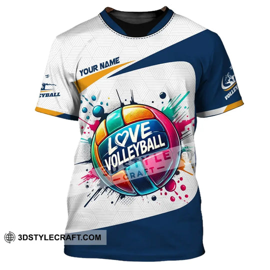 Unisex Shirt, Custom Name Volleyball Shirt, Volleyball Club Uniform, Volleyball Hoodie T-Shirt style option 2