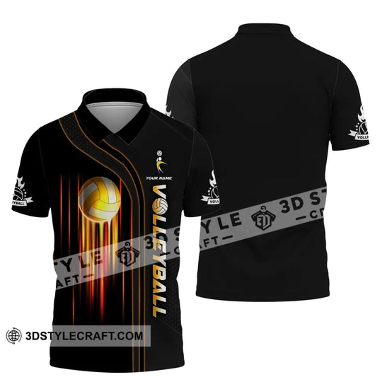 Unisex Shirt, Custom Name Volleyball Shirt, T-Shirt for Volleyball Club, Gift for Volleyball Players style option 3