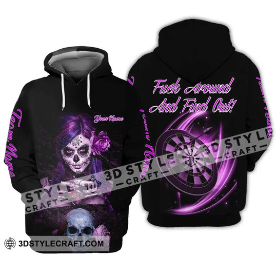 Unisex Shirt - Custom Name Witch Darts Shirt style option 3