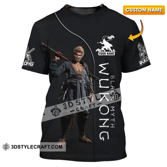 Unisex Shirt - Custom Name Wukong Shirt Myth Wukong style option 1