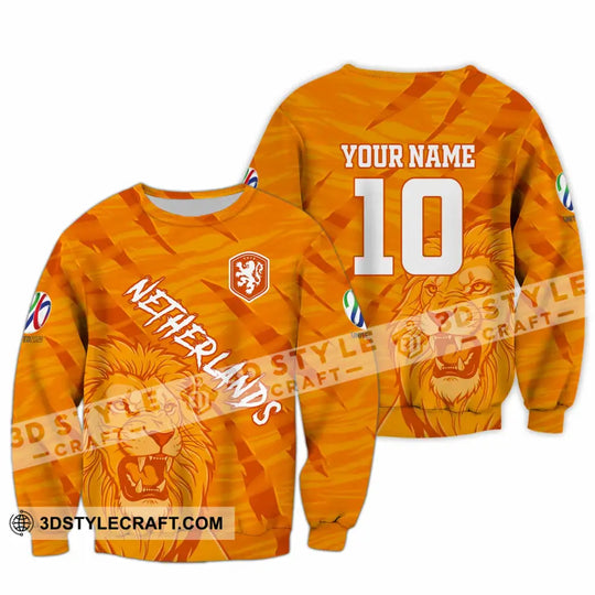 Unisex Shirt - Custom Netherlands 3D Shirt style option 4