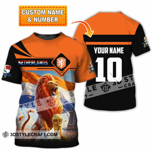 Unisex Shirt - Custom Netherlands World Cup 2026 3D Shirt T-shirt