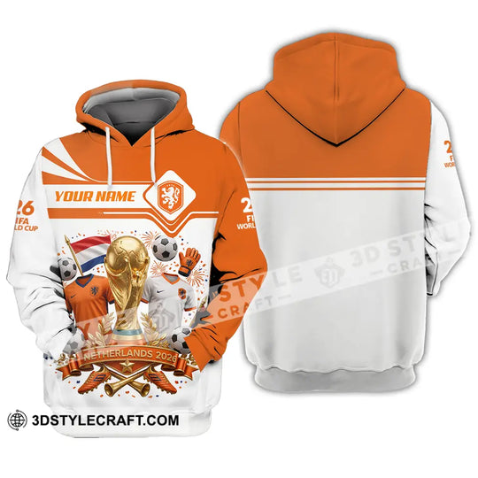 Unisex Shirt - Custom Netherlands World Cup 2026 Shirt style option 3