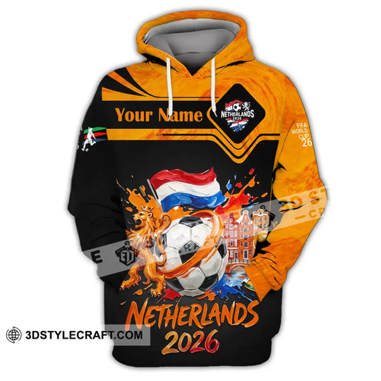 Unisex Shirt - Custom Netherlands World Cup 2026 Shirt style option 2