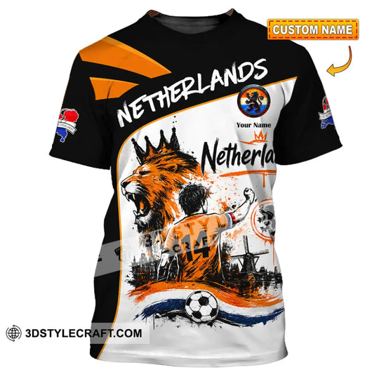Unisex Shirt - Custom Netherlands World Cup 2026 Shirt style option 1