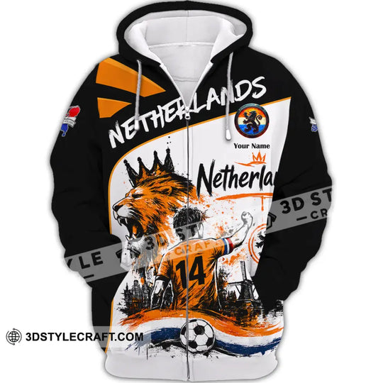 Unisex Shirt - Custom Netherlands World Cup 2026 Shirt style option 3