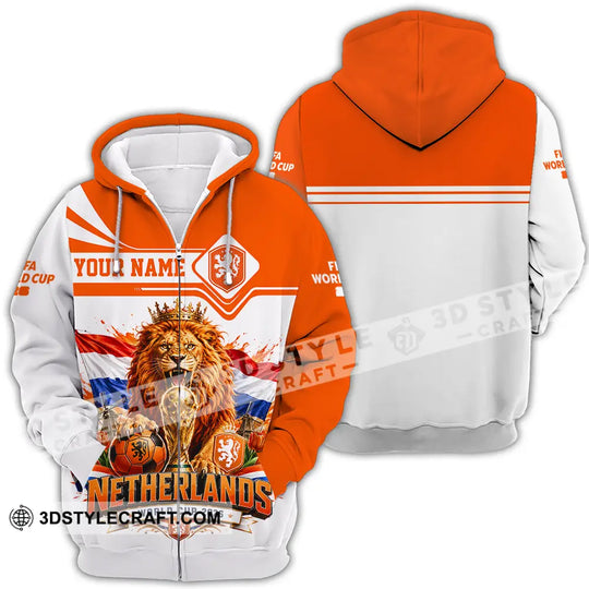 Unisex Shirt - Custom Netherlands World Cup 2026 Shirt style option 4