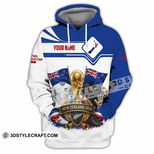 Unisex Shirt - Custom New Zealand World Cup 2026 Shirt style option 2