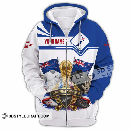 Unisex Shirt - Custom New Zealand World Cup 2026 Shirt style option 3