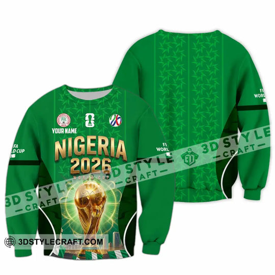 Unisex Shirt - Custom Nigeria World Cup 2026 Shirt style option 3