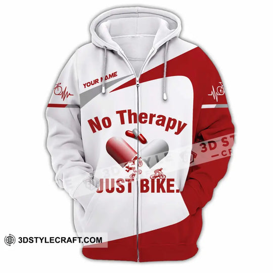Unisex Shirt - Custom No Therapy Just Bike Shirt style option 4