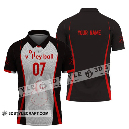 Unisex Shirt, Custom Number Volleyball Shirt, Volleyball Hoodie, Volleyball Team T-Shirt, Gift for Volleyball Players style option 3