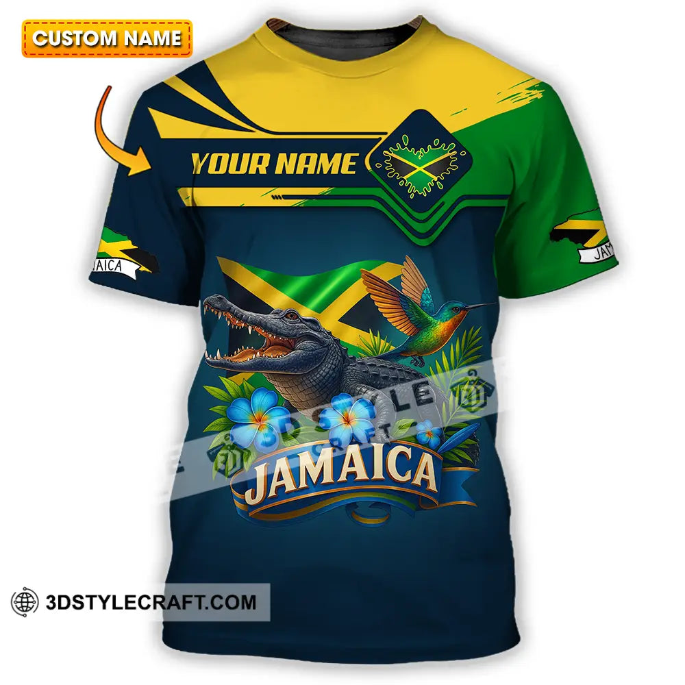 Unisex Shirt - Custom One Love Jamaica Shirt T-shirt
