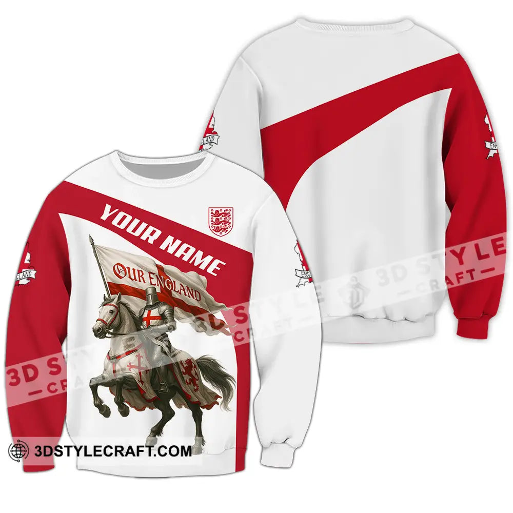 Unisex Shirt - Custom Our England Shirt Long Sleeve / S T-shirt