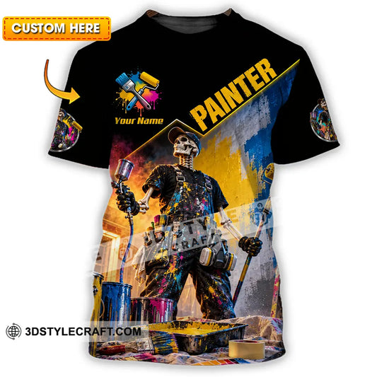 Unisex Shirt - Custom Painter Shirt - T-shirt
