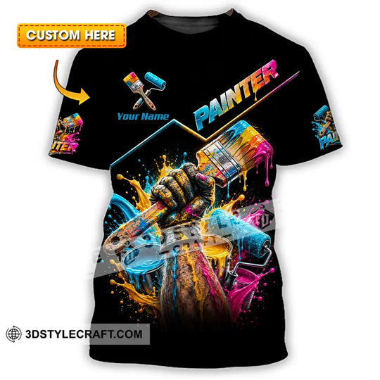 Unisex Shirt - Custom Painter Shirt style option 1