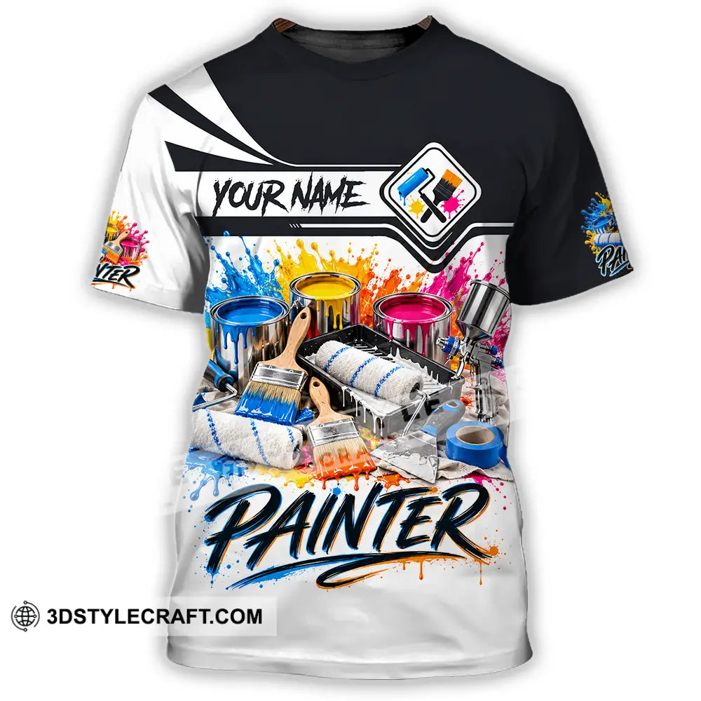 Unisex Shirt - Custom Painter Shirt - T-Shirt / S - T-shirt