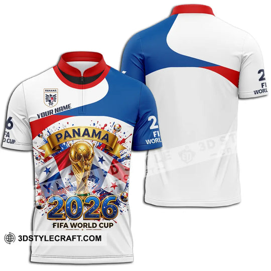 Unisex Shirt - Custom Panama World Cup 2026 3D Shirt style option 2