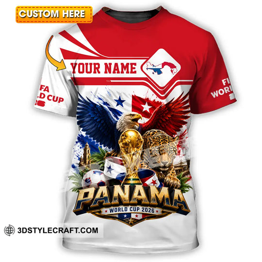Unisex Shirt - Custom Panama World Cup 2026 Shirt style option 1