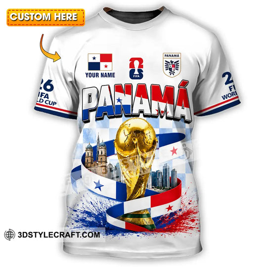 Unisex Shirt - Custom Panama World Cup 2026 Shirt style option 1