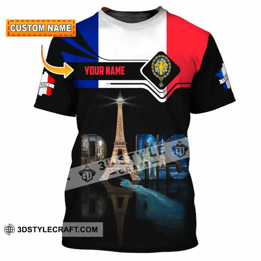 Unisex Shirt - Custom Paris 3D Shirt T-shirt