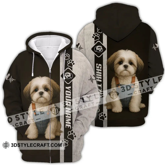 Unisex Shirt - Custom Pet Lover Shih Tzu Shirt style option 4