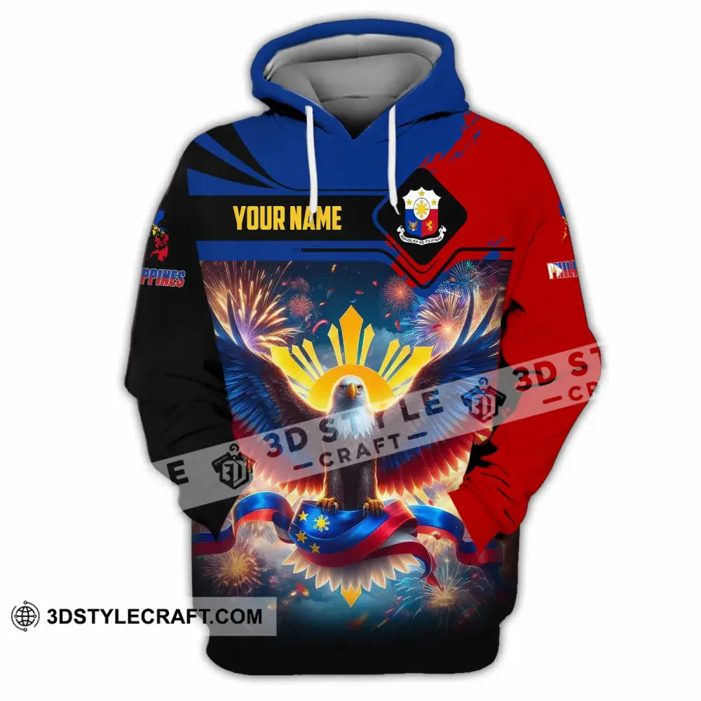 Unisex Shirt - Custom Philippines 3D Shirt Hoodie / S T-shirt
