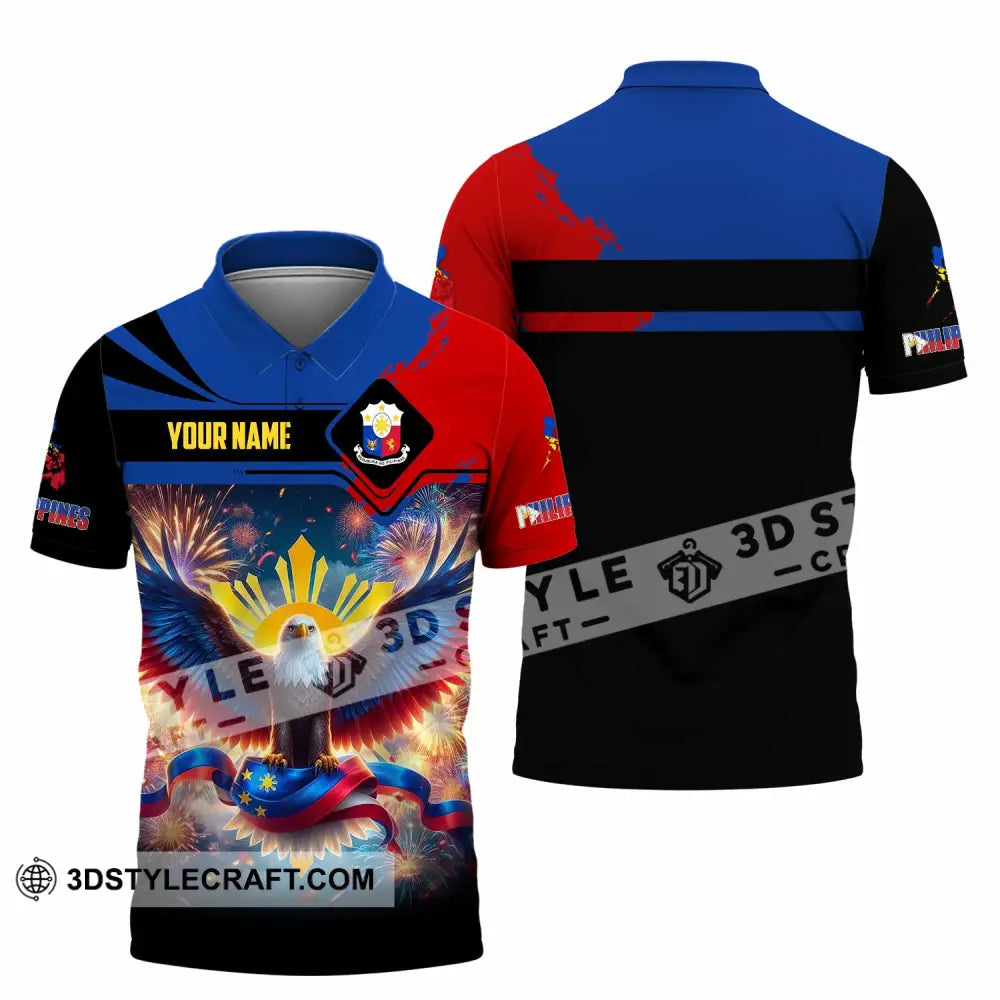 Unisex Shirt - Custom Philippines 3D Shirt Polo Shirt / S T-shirt
