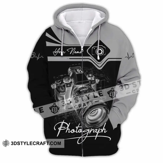 Unisex Shirt - Custom Photograph 3D Shirt style option 2