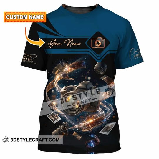 Unisex Shirt - Custom Photographer 3D Shirt style option 1