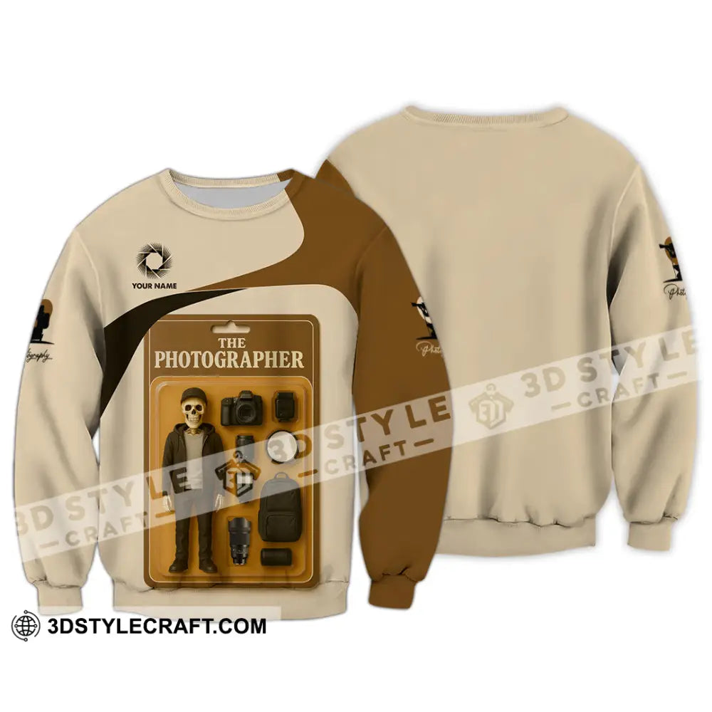 Unisex Shirt - Custom Photographer Shirt Long Sleeve / S T-shirt