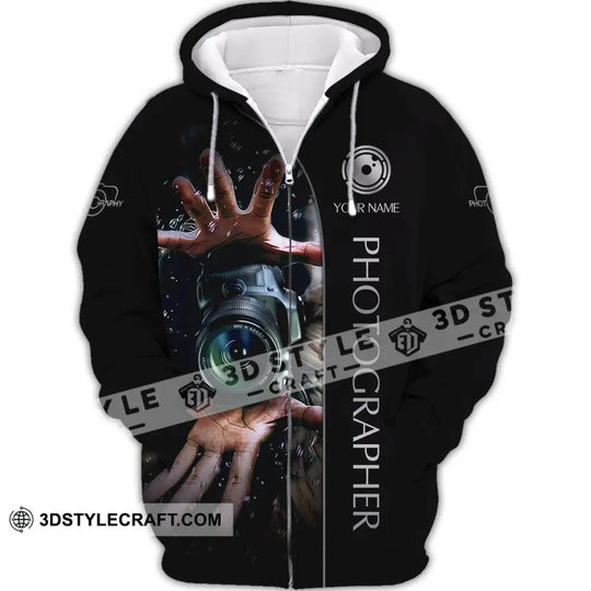 Unisex Shirt, Custom Photographer Shirt, Photo Camera Hoodie, T-shirt For Photographers style option 2