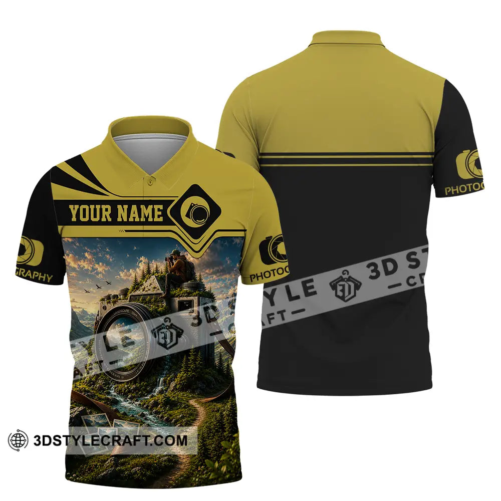 Unisex Shirt - Custom Photographer Shirt - Polo Shirt / S - T-shirt