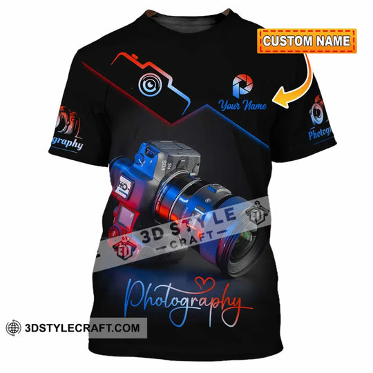 Unisex Shirt - Custom Photography 3D Shirt style option 1