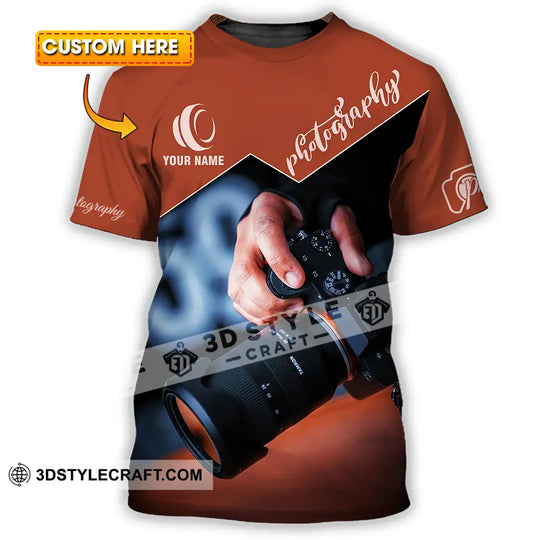 Unisex Shirt - Custom Photography 3D Shirt style option 1